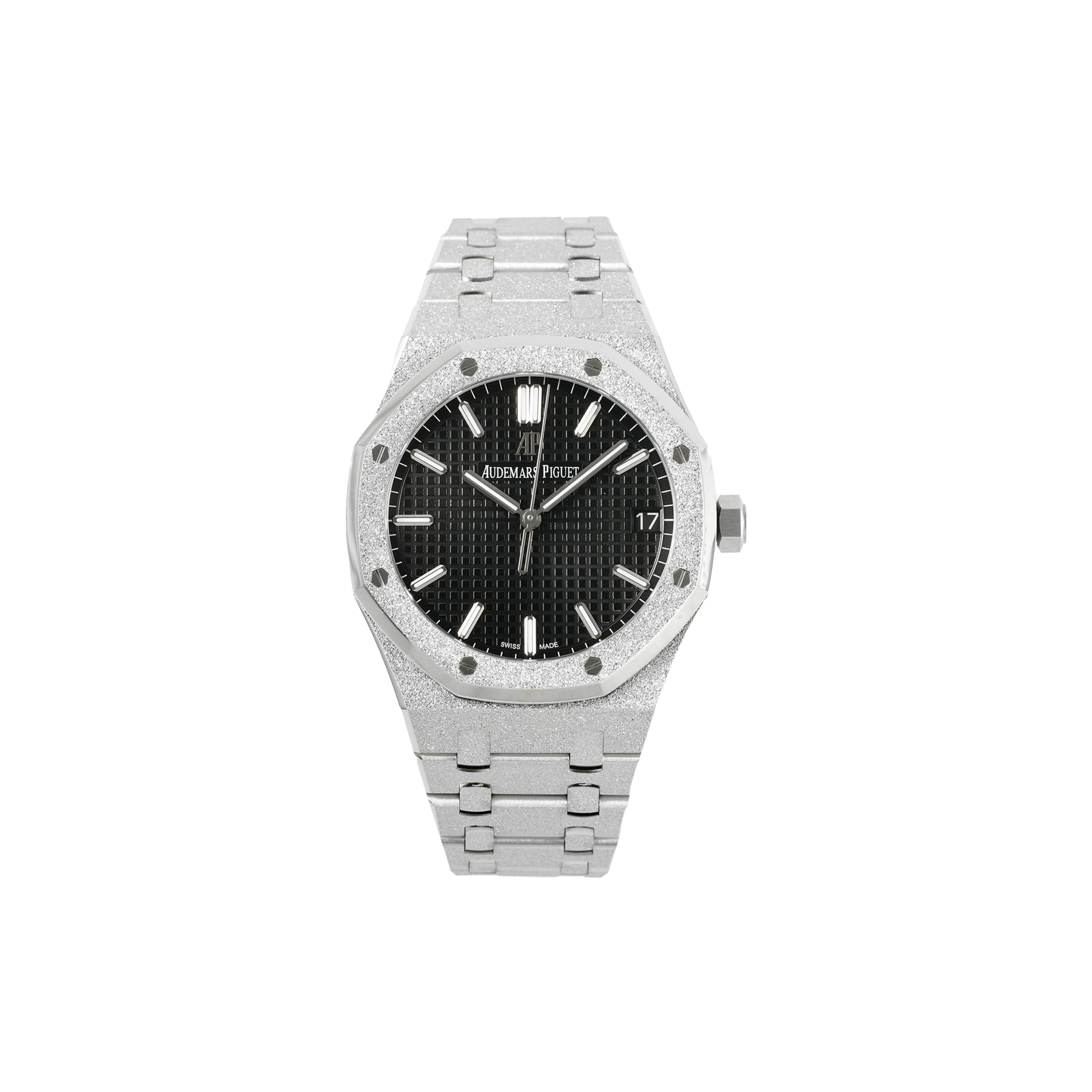 audemars P*g*et black frost gold watch 15500